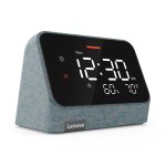 Lenovo Smart Clock Essential with Alexa Built-In (Misty Blue)