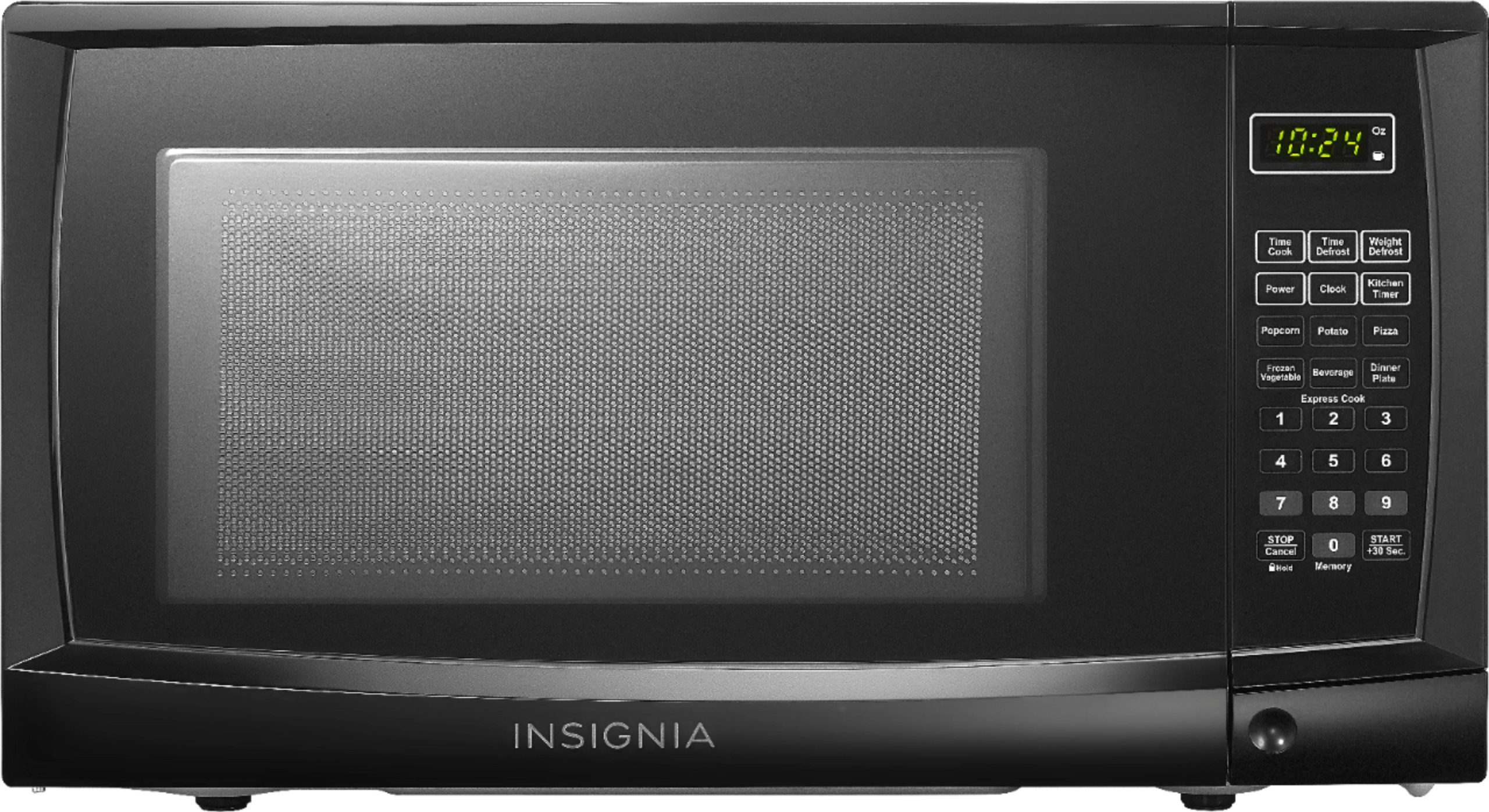 60cb748a80f41d5ce49d9fd7e8bcae2af0ab771d98ce7d6c96cc6546d22011f6.jpg Insignia - 0.7 Cu. ft. Compact Microwave - Black - Image 1
