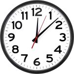 The Ultimate Wall Clock - 14" Quartz, Black, Easy to Read, Perfect for Home, Office, Kitchen, School, Classroom, Patio, Indoor/Outdoor...