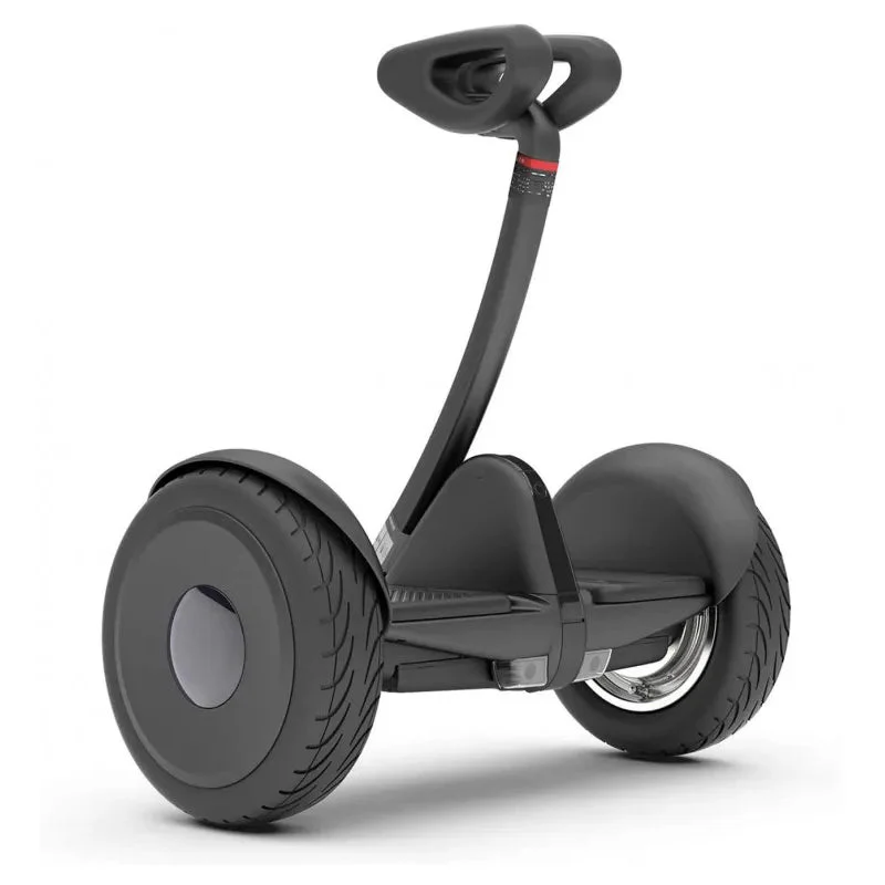 60f81bcb1cfba0a3a0bd9408ed11bd7c341870791d1bc8fa255b107946b07bd9.webp Smart Self Balancing Electric Scooter with LED light. Portable and Powerful. White and Black - Image 1