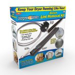 Dryer Max Vent Duct Cleaning Lint Trap Removal Vacuum Kit