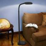 Balanced Spectrum LED Floor Lamp Black