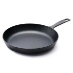 Food Network Pre-Seasoned Cast-Iron Skillet, Black, 10