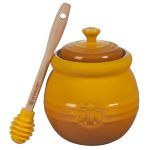Le Creuset Honey Pot with Silicone Dipper - Nectar