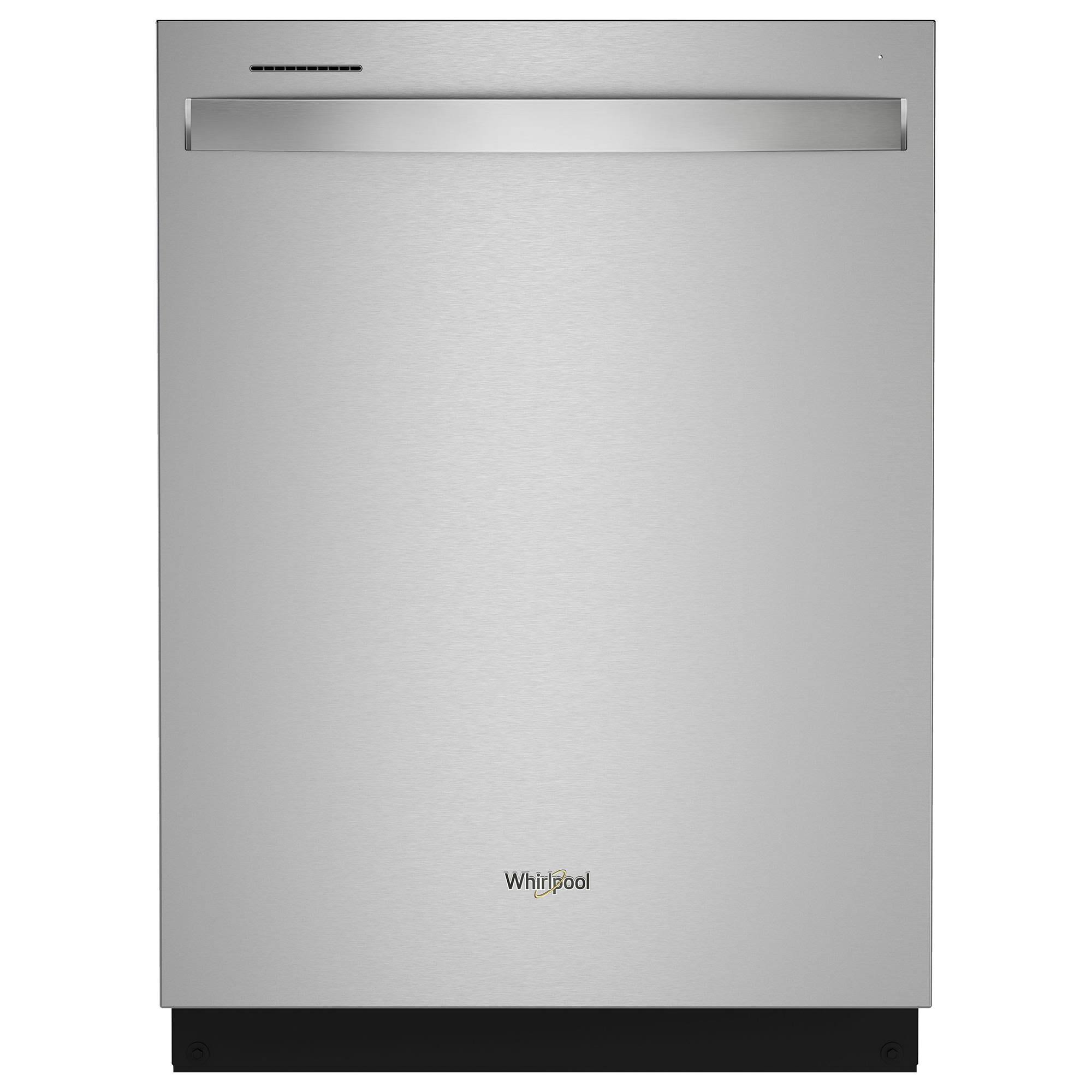 61ad1c5c62727e4c6e78f7aaddc74cc505395cde134c130ba9b24c6c165c2919.jpg Whirlpool Large Capacity Dishwasher with 3rd Rack Stainless Steel - Image 1