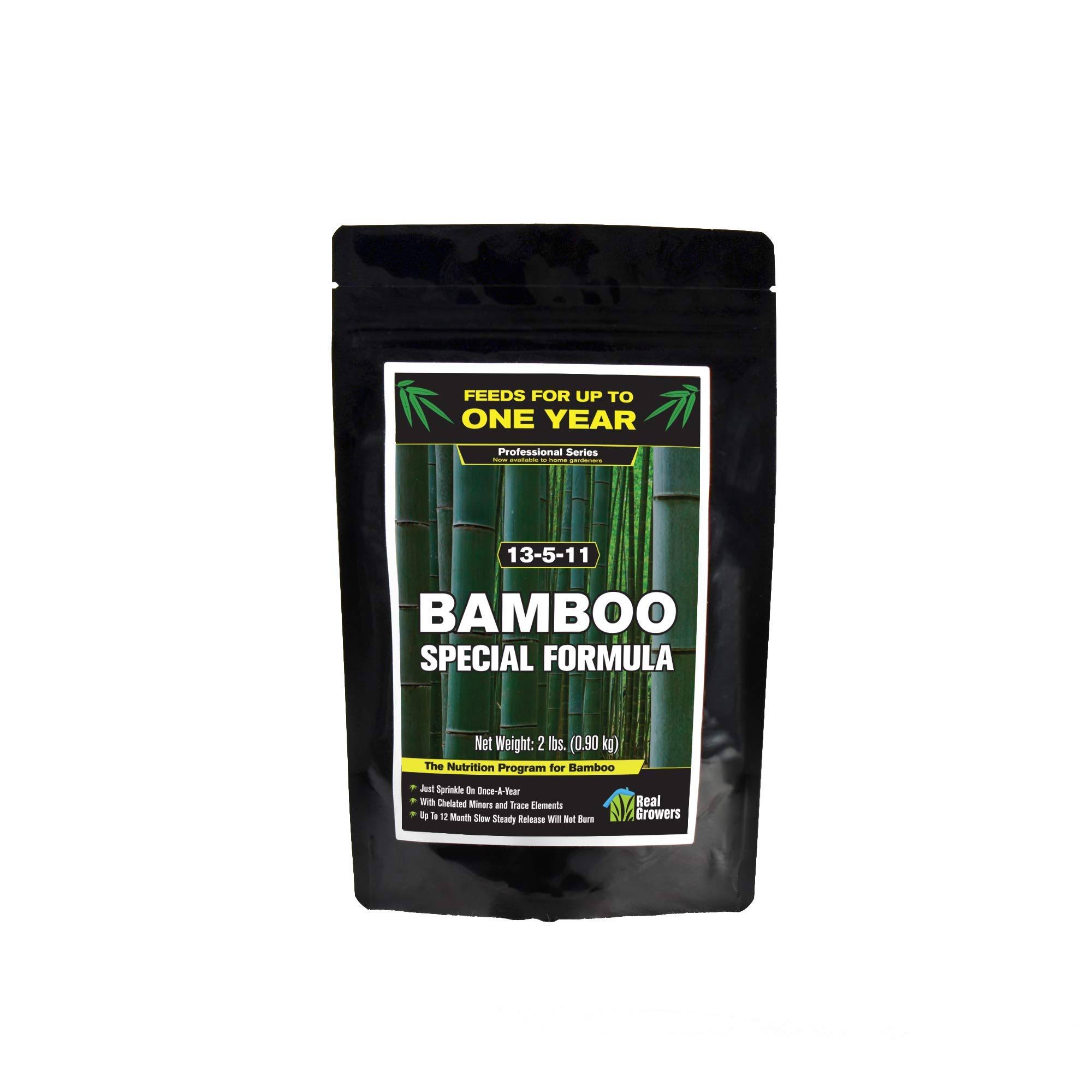 61bedb14d74a8ee56708adce8f693af80f3e9d1fe09a29775f6384b355c6dc35.jpg Bamboo Special 12 Month Control Release 13-5-11 High Nitrogen Fertilizer - 2 Pound Package - Image 1
