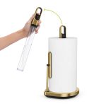 simplehuman Paper Towel Pump, Brass Steel
