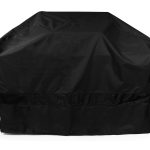 Covermates Grill Cover ÿ Weather Resistant POLYESTER, Adjustable Drawcord, Mesh Vent, Grill and Heating-Black