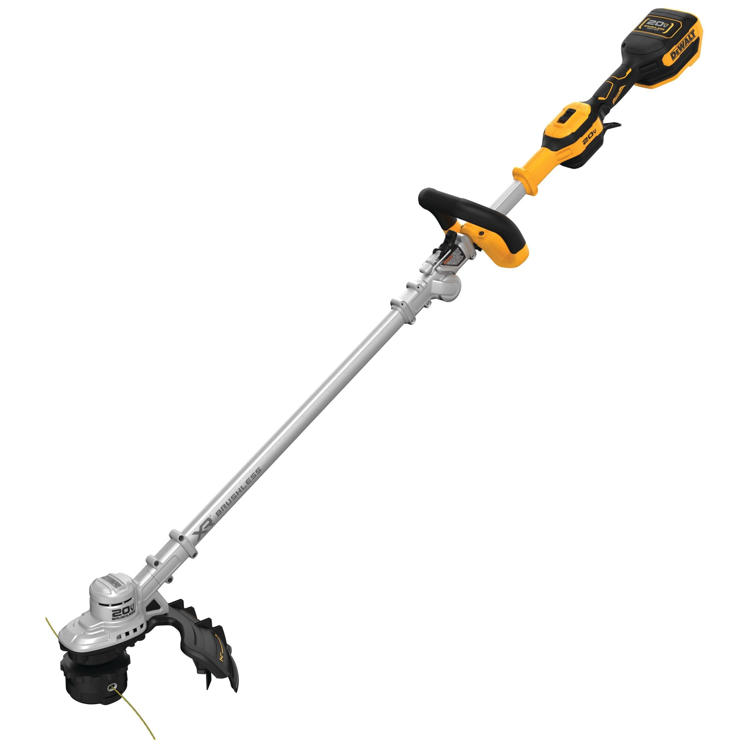 6216cf2f956c9cb7c38edc9345f300ea3f9024500311809f56e0b1fda6734df5.jpg DeWalt DCST922B 20V Max 14" Folding String Trimmer (Tool Only) - Image 1