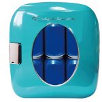 Frigidaire Portable Retro 12-Can Mini Beverage/Skincare Fridge Efmis462, Blue
