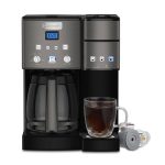 Cuisinart 12-Cup Coffee Maker & Single-Serve Brewer, Black