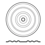 Johns Manville 3 in. Metal Flat Bottom Roofing Plate (1,000-Pack Box)