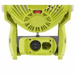 Ryobi 18-Volt One+ Hybrid Portable Fan(P3320) with P163 Lithium-Ion Battery(2.00Ah)