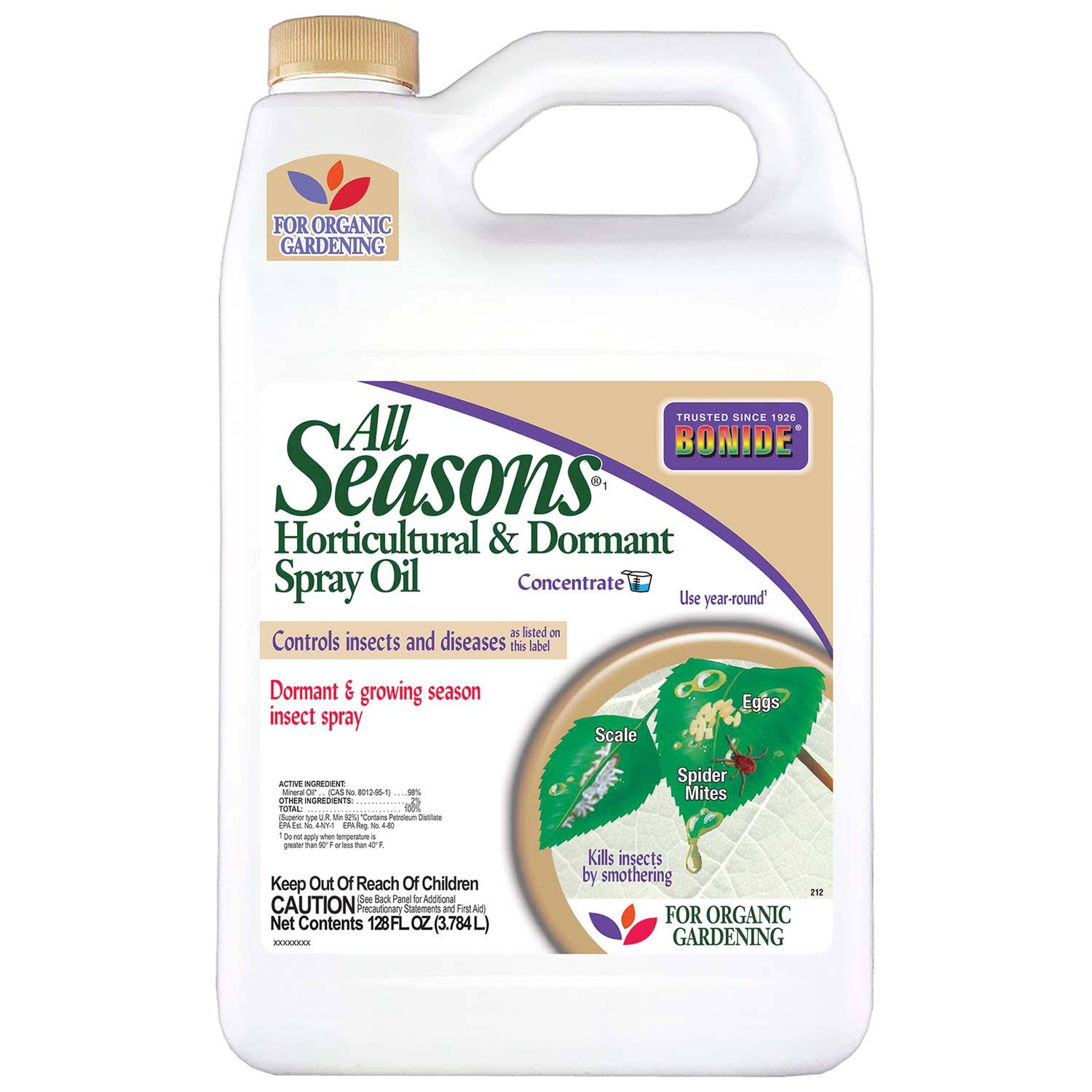 Bonide All Seasons Horticultural Spray Oil 1 Gal Concentrate