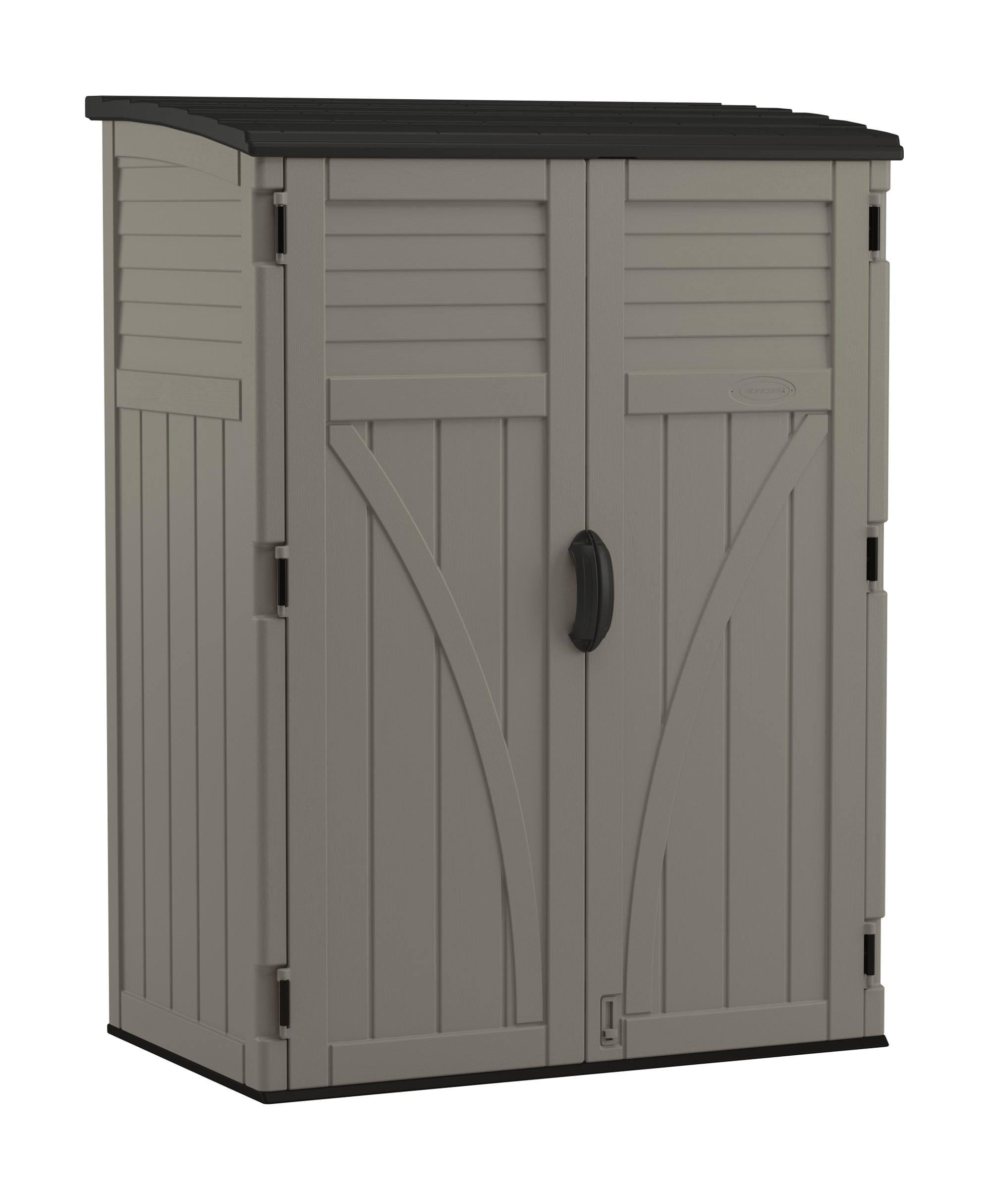 635ee280cb4d2f6711524736a71bbb8bbf3e9ff958bce4d46d64d0af044fe45b.jpg Suncast 54 Cu. ft. Vertical Storage Shed - Image 1
