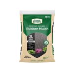 GroundSmart Espresso Black Rubber Mulch, 78.4 CuFt (98 Bags/.8cuft)
