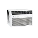 GE 350-sq ft Window Air Conditioner with Remote (115-Volt, 8000-BTU) Wi-Fi Enabled in White | AWFS08WWL