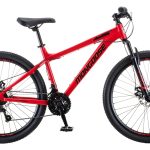 26-in. Durham Unisex Mountain Bike. Red and Black. 21 Speeds
