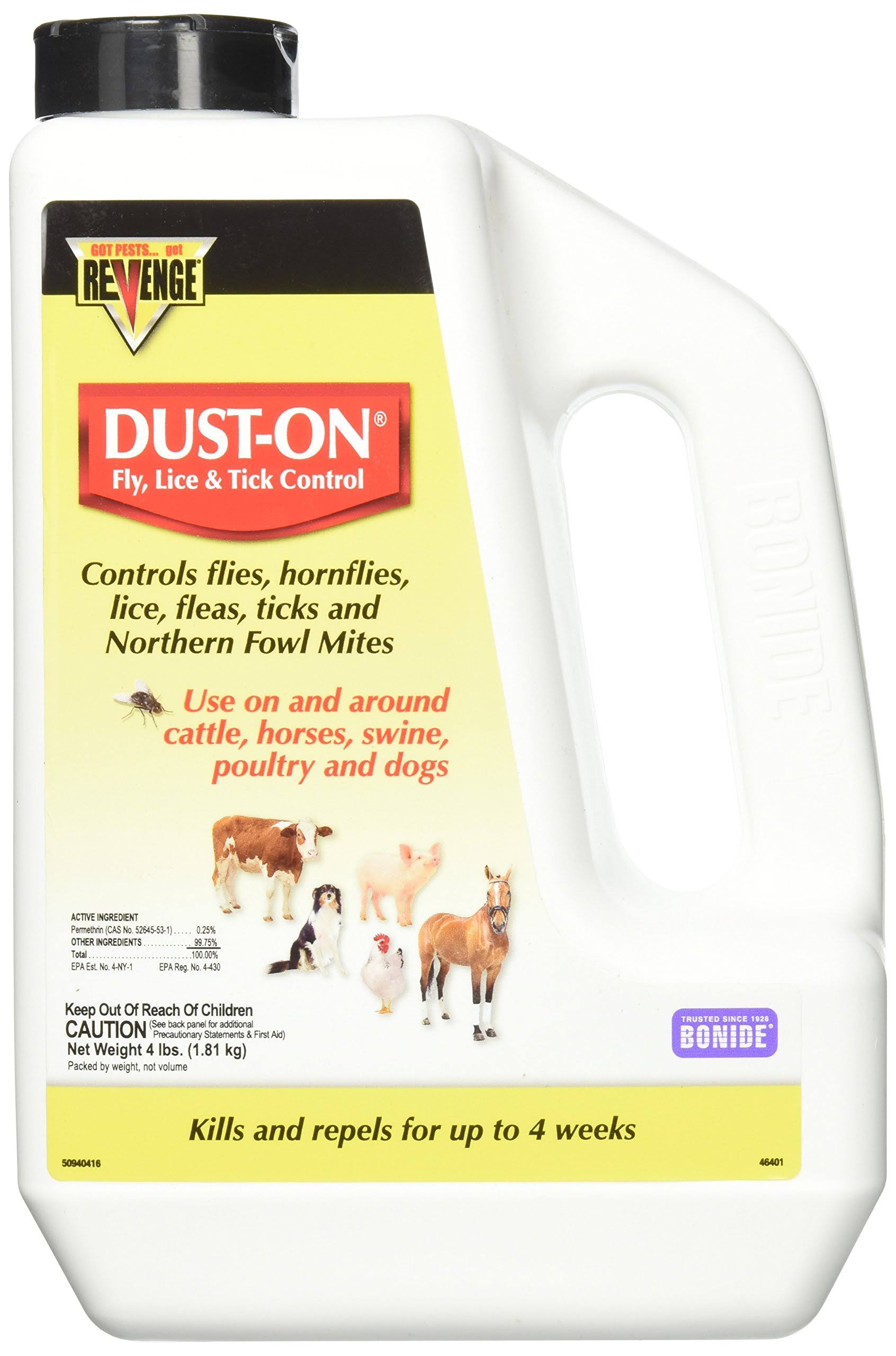Bonide 46401 Revenge duston Livestock & Dog, 4 lbs