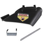DECKMAN 731-07131 Lawn Mower Side Discharge Chute, Compatible with MTD, Cub Cad, Craftsman, Murray Hand-pushed Lawn Mower, Also for Troy Bilt Mower