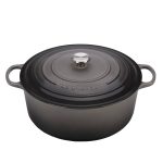Le Creuset Oyster Signature 7.25-Qt. Round Dutch Oven