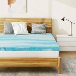 2 inch Mattress Topper,Twin Size Cooling Gel-Infused Memory Foam Mattress Topper, Blue