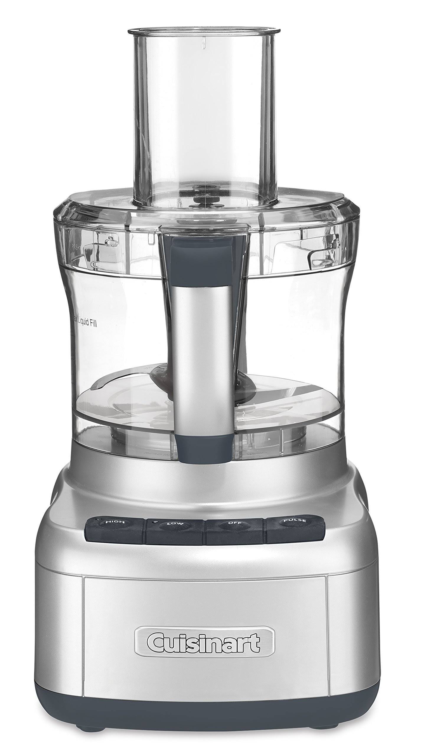 63fcffcb29851d4988653b6cda4ce30baea159bdeebfdf1881a41607b685184e.jpg Cuisinar Elemental Eight-Cup Food Processor, Silver - Image 1