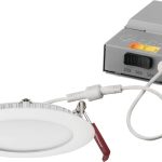 Lithonia Lighting 4 in. Wafer White Selectable LED Recessed Kit