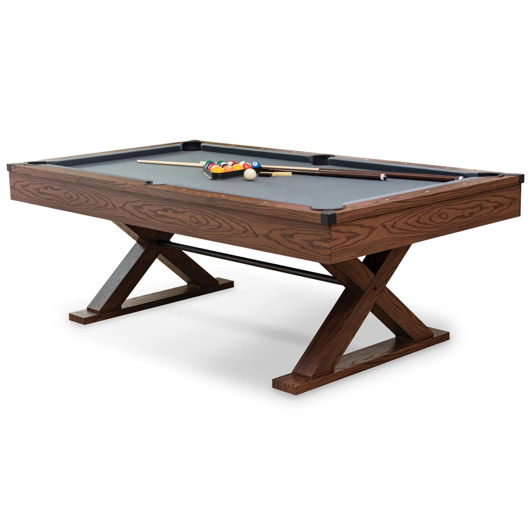 645a8238c3a9afd21ad05776e9bd99268520b7969744e432d35ff1f81a258d8b.webp EastPoint Sports Dunhill 87 Billiard Pool Table in Gray. 50 Wide - MadeInUSA - Image 1