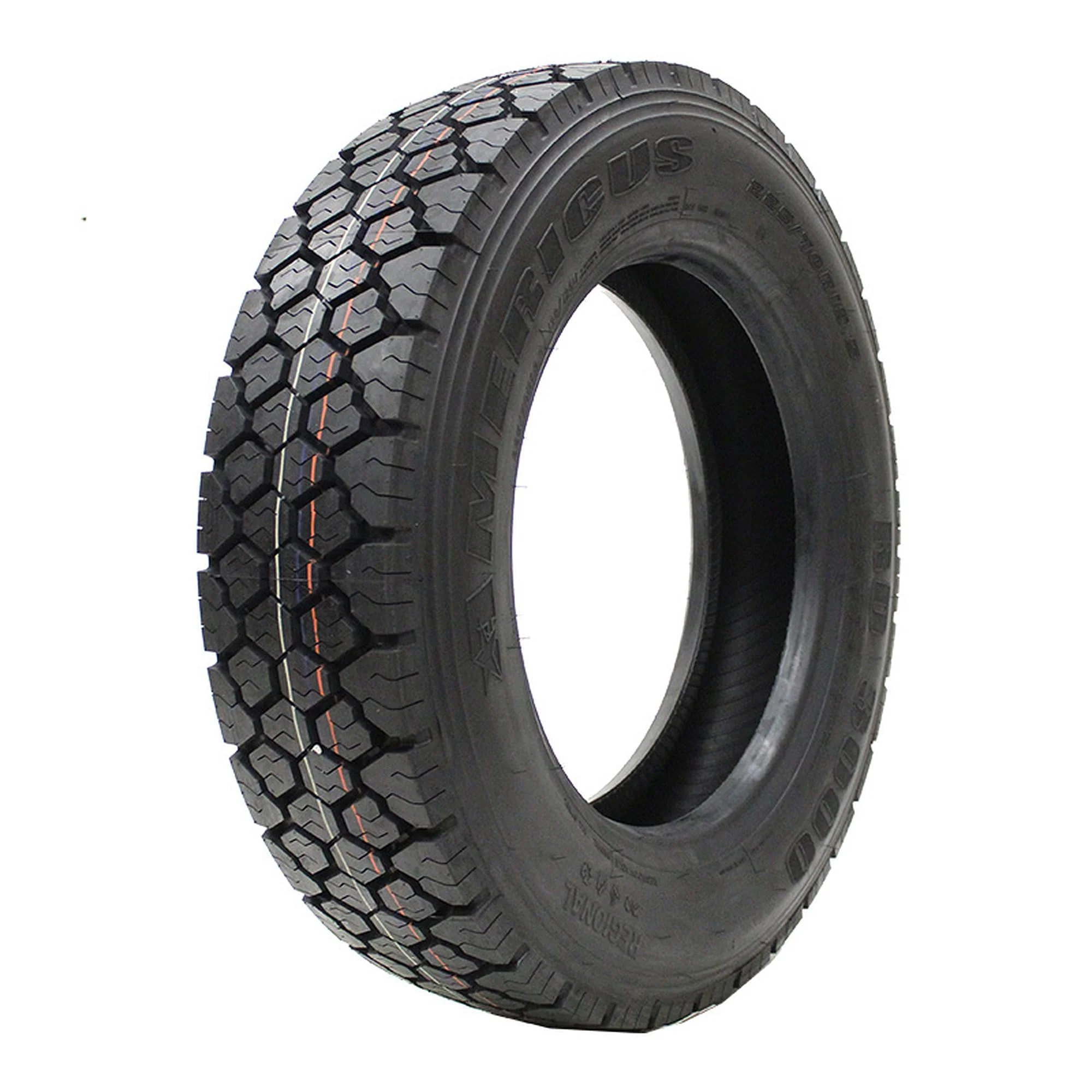 647f0e412d565a3d4a465edbe831e4d6de35463b75a275321ab047b0f30bc4a8.webp Americus RD3000 225/70R19.5 128/126M G Commercial Tire - Image 1