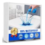 Artivestion Full Size Mattress Protector Waterproof Mattress Protector Full Mattress Pad Cover Noiseless, Soft Breathable Cotton Terry for P
