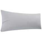 Piccocasa Body Pillowcase Soft 1800 Series Microfiber Long Pillow Cover, Grey 20 inch x 48 inch, Size: 20 x 48, Gray