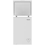 Honeywell 3.5 Cu. ft. Chest Freezer with Storage Basket in White