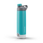 HidrateSpark Tap Smart Water Bottle, Stainless Steel, Tap to Track Water Intake & Glows to Remind You to Stay Hydrated Chug Lid Scuba