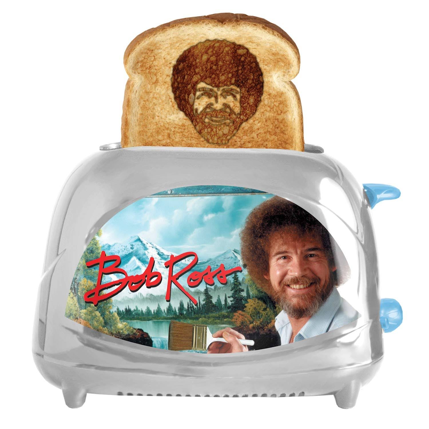654dcc053abccf91da9bc856d9e0308bc2fe3b98ce3e26987c30d6b4ccd5f2fa.jpg Bob Ross Toaster - Image 1