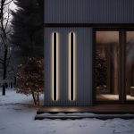 Mod Lighting Haylen Modern Outdoor LED Wall Light - Long Strip Wall Lights Perfect for Garage, Patio, Front Door, Porch, and Other Exterior Areas -