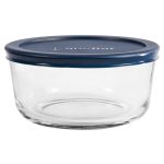 Anchor Baking Dish, Glass, 4 Cup, with Lid