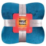 Heat Holders Blanket Teal One Size Polyester Blanket