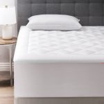 CosmoLiving by Cosmopolitan EcoSleep Tencel Sateen Mattress Pad - White - King