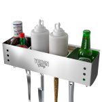 Glory BBQ Caddy Organizer Original Stainless Steel Griddle Caddy The Grill Caddy Designed for Char-Broil Model 463377319 Performance 4-Burner Cart Style Grills - Clean & Organized Grill Station