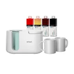 Cricut Mug Heat Press for Sublimation Mug Projects - Buffalo Check and More Infusible Ink, Transfer Sheets, Mug Blanks Bundle