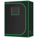 5x2 Grow Tent, 60"x32"x80" High Reflective Mylar with Observation Window for Hydroponics Indoor Plant