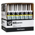 Dap Alex Painter's 10.1 oz. White All-Purpose Acrylic Latex Caulk (30-Pack)-Instock