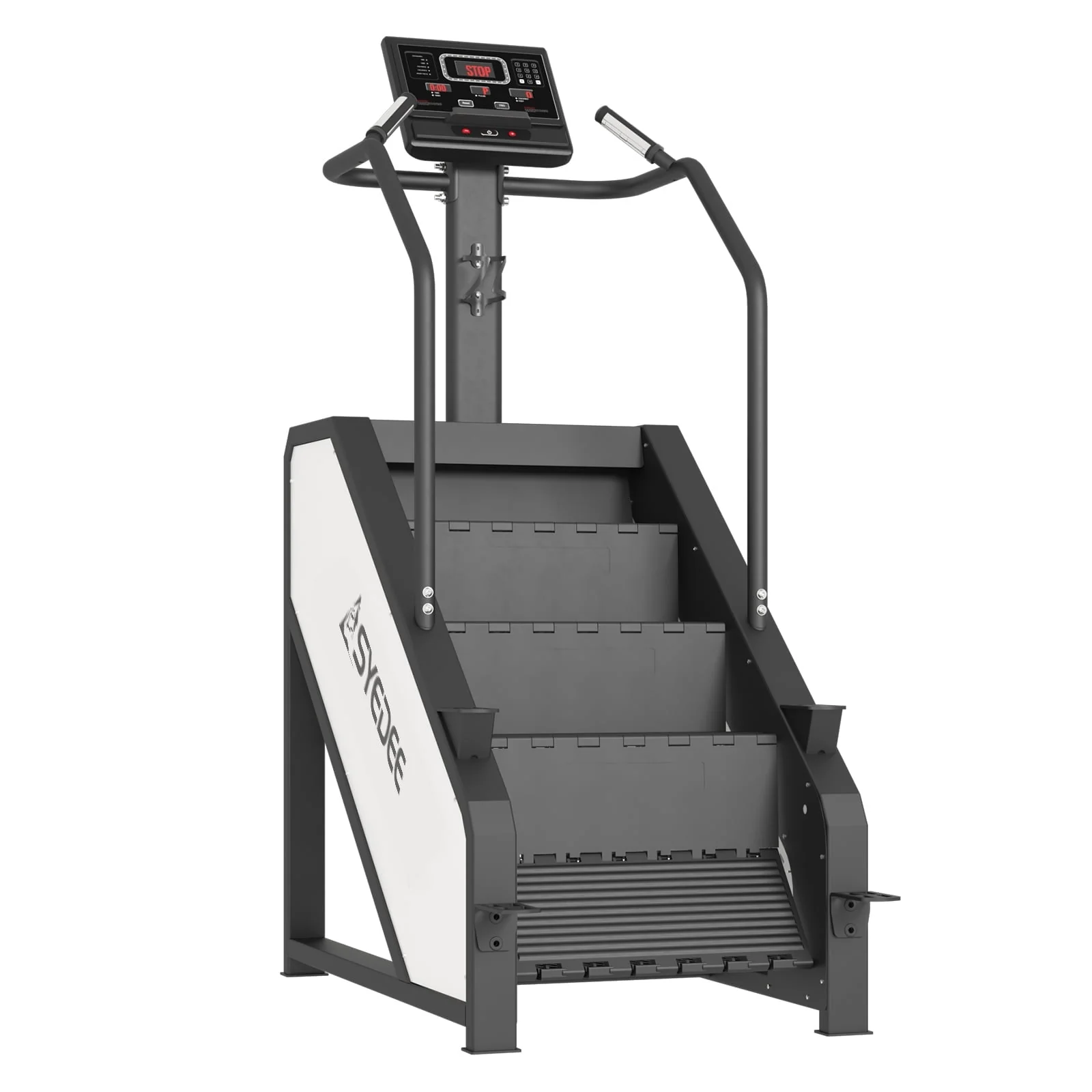 6721ef6062d82740dbc72e5272af8e0d27c56296435d88d00cdf3e17b4beb575.webp Stairmaster, Syedee Stair Stepper with LED Screen, Stepmill Exercise Machine with 12 Workout Programs, 441 lb Step Machine, 24 - 164 Steps/Minute(White) - Image 1