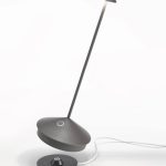 Zafferano Pina Pro Table Lamp LD0650N4 Dark Gray