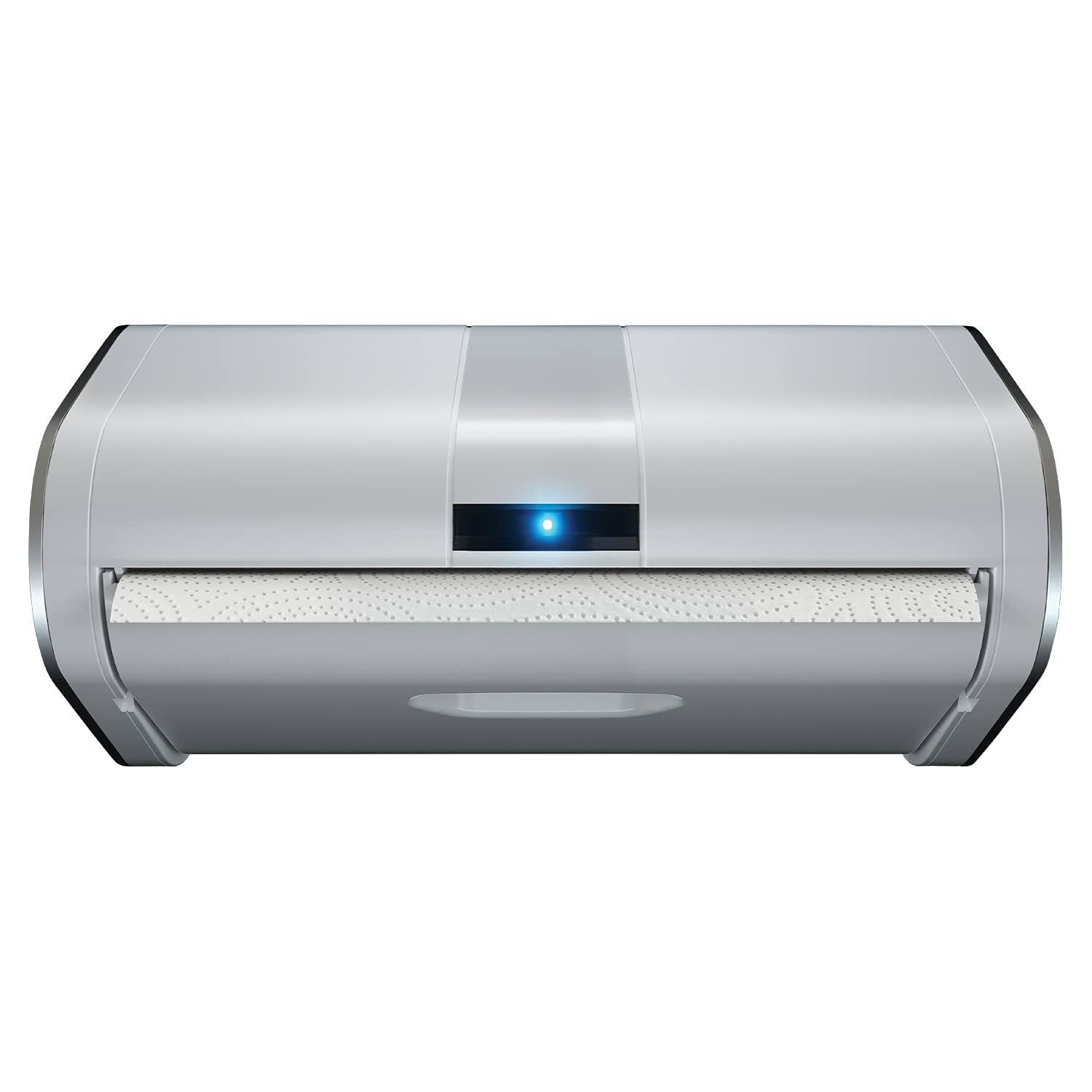 67684a7abb37f33eef1eba23dbd1cb5ef7636bc62037186605308e55a5027bc9.jpg Innovia Automatic Paper Towel Dispenser. Touchless Technology. Works with Most Paper Towel Brands and Sizes. Dispenses The Number of Sheets You Need - Image 1