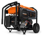 Generac GP6500E 6500 Watt Portable Generator, Electric Start