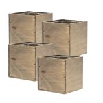 Wooden Planter Box, Rustic Barn Wood with Plastic Liner L Garden Decor L Restaurant and Wedding Decorations L Wedding Bouquets, Table Centerpiece