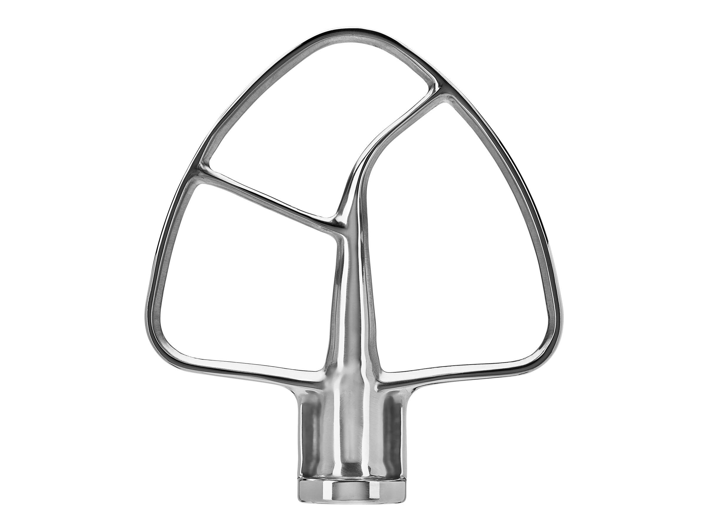67daf9ac3d8dc70f88797235b04f5c1f1b6fd5761df1eb1b02281c8b6552f6b2.jpg KitchenAid 5KSM5THFBSS Paddle, Stainless Steel - Image 1