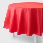 Spritz Round Red Table Cover | Target